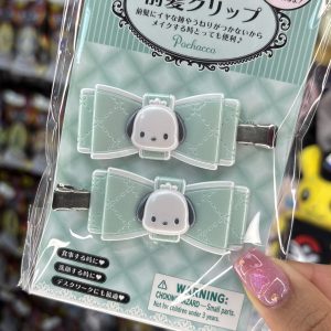SANRIO CLIP CABELLO SET RIBBON POCHACCO