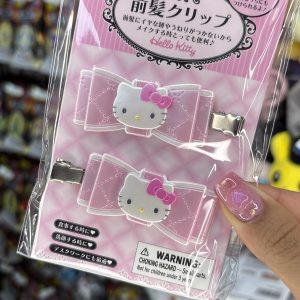 SANRIO CLIP CABELLO SET RIBBON HELLO KITTY