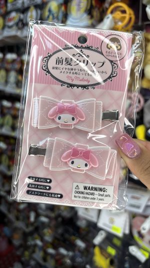 SANRIO CLIP CABELLO SET RIBBON MY MELODY
