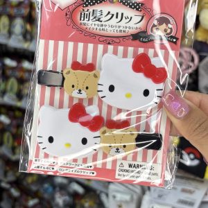 SANRIO CLIP CABELLO SET CABEZA DOBLE HELLO KITTY