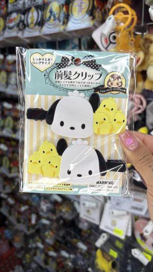 SANRIO CLIP CABELLO SET CABEZA DOBLE POCHACCO