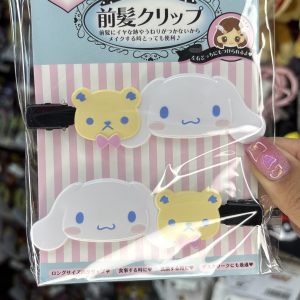 SANRIO CLIP CABELLO SET CABEZA DOBLE CINNAMOROLL