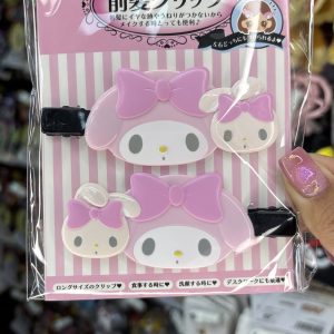 SANRIO CLIP CABELLO SET CABEZA DOBLE MY MELODY