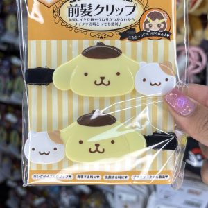 SANRIO CLIP CABELLO SET CABEZA DOBLE POMPOMPURIN