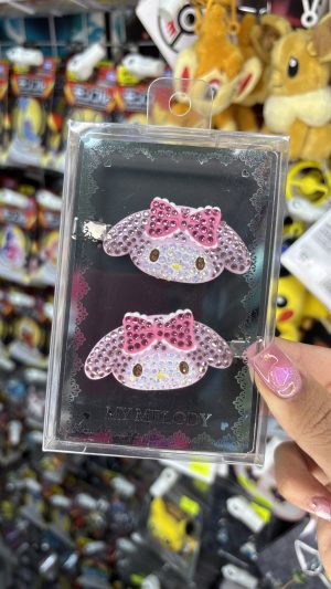 SANRIO CLIP CABELLO FULL CRISTALES MY MELODY