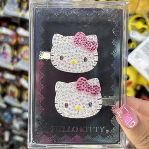 SANRIO CLIP CABELLO FULL CRISTALES HELLO KITTY PINK