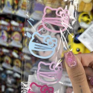 SANRIO CLIP CABELLO SET X4 HELLO KITTY