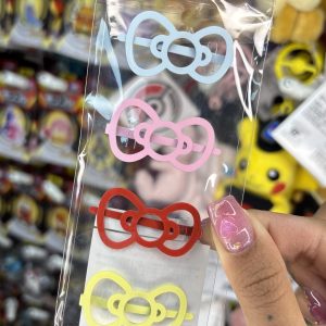 SANRIO CLIP CABELLO SET X4 RIBBON