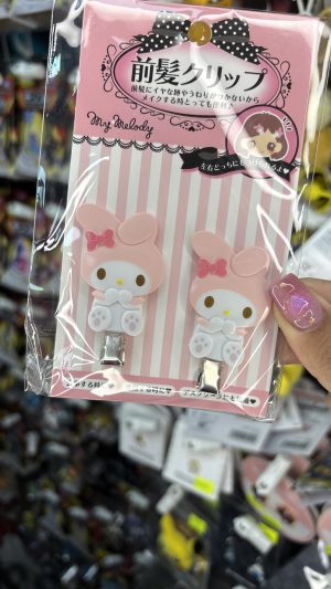 SANRIO CLIP CABELLO SET CUERPO MY MELODY