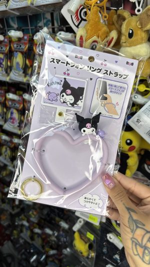 SANRIO CORREA/STRAP PARA CELULAR KUROMI