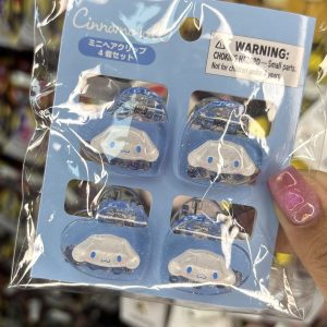 SANRIO CLIP CABELLO SET MINI X4 CINNAMOROLL