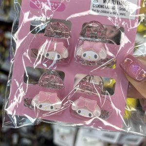 SANRIO CLIP CABELLO SET MINI X4 MY MELODY