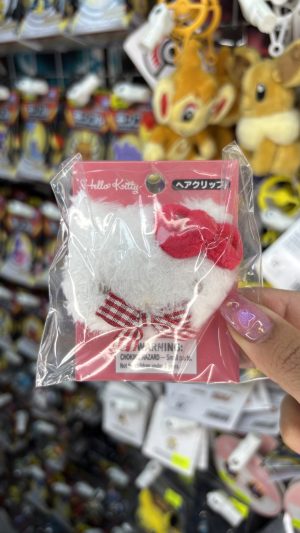SANRIO CLIP CABELLO PELUCHE UNITARIO HELLO KITTY