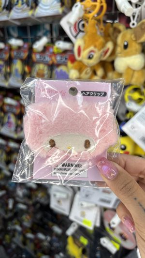 SANRIO CLIP CABELLO PELUCHE UNITARIO MY MELODY
