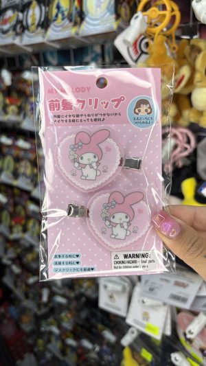 SANRIO CLIP CABELLO SET PLANO MY MELODY