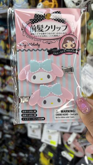 SANRIO CLIP CABELLO SET CABEZA MY MELODY