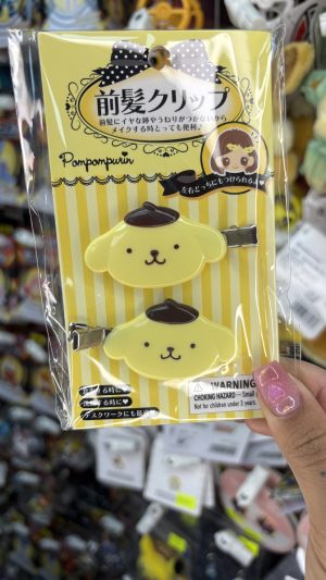 SANRIO CLIP CABELLO SET CABEZA POMPOMPURIN