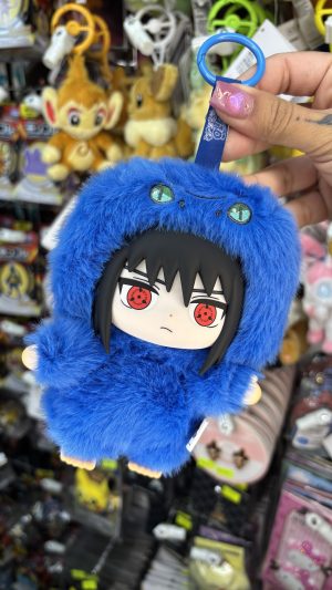 CYBER NARUTO OPEN BOX EAKI KEYCHAIN SASUKE