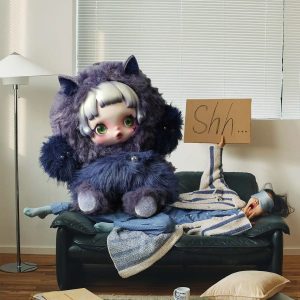 POP MART OPEN BOX SKULLPANDA YOU FOUND ME LLAVERO “CERBERUS”