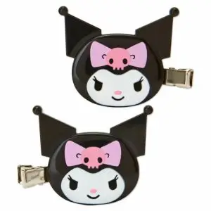 SANRIO CLIP CABELLO SET CABEZA KUROMI