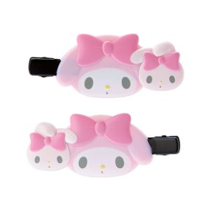 SANRIO CLIP CABELLO SET CABEZA DOBLE MY MELODY