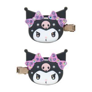 SANRIO CLIP CABELLO CRISTALES KUROMI
