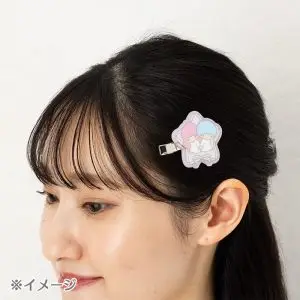 SANRIO CLIP CABELLO SET PLANO LITTLE TWIN STARS