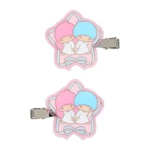 SANRIO CLIP CABELLO SET PLANO LITTLE TWIN STARS