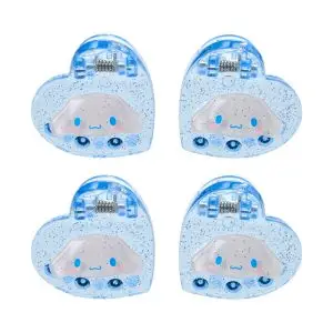 SANRIO CLIP CABELLO SET MINI X4 CINNAMOROLL