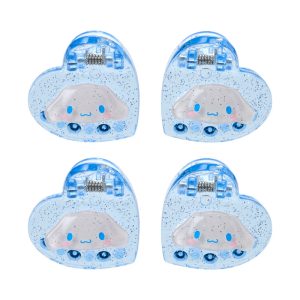 SANRIO CLIP CABELLO SET MINI X4 CINNAMOROLL