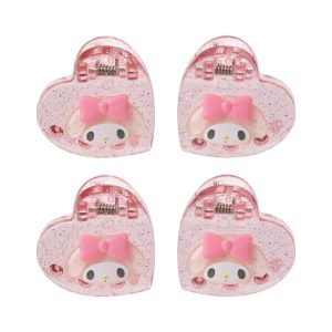 SANRIO CLIP CABELLO SET MINI X4 MY MELODY