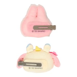 SANRIO CLIP CABELLO PELUCHE SET MY MELODY - Imagen 3