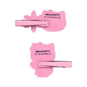 SANRIO CLIP CABELLO SET SILICONA HELLO KITTY - Imagen 3