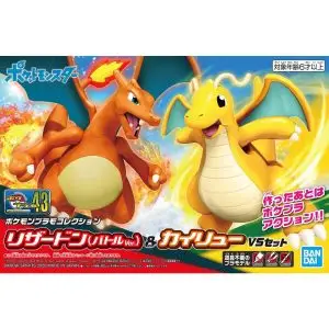 THEVOLTAGE.CL POKEMON CENTER MODEL KIT CHARIZARD & DRAGONITE