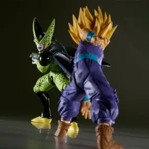DRAGON BALL MATCH MAKERS SET GOHAN SSJ2 & CELL