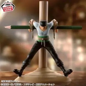 ONE PIECE ESCRITORIO/DESKTOP POSA LAPIZ ZORO RORONOA