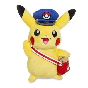 THEVOLTAGE.CL POKEMON CENTER PLUSH PIKACHU CARTERO