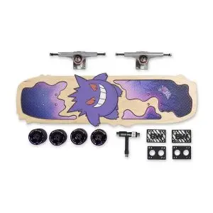 THEVOLTAGE.CL POKEMON CENTER LÍNEA HOGAR SKATEBOARD GENGAR