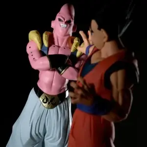 DRAGON BALL MATCH MAKERS SET MAJIN BUU VS ULTIMATE GOHAN