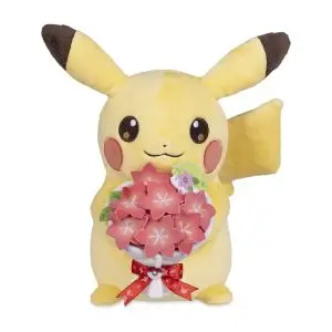 THEVOLTAGE.CL POKEMON CENTER PIKACHU THOUGHTFUL FLOWER