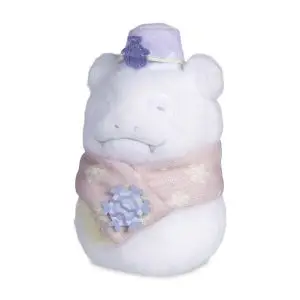 THEVOLTAGE.CL POKEMON CENTER SLOWPOKE SNOWMAN SNOWY SOFTIES