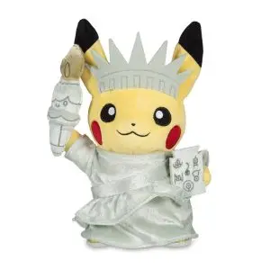 THEVOLTAGE.CL POKEMON CENTER LLAVERO PIKACHU ESTATUA LIBERTAD EXCLUSIVO
