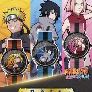 –      RELOJ NARUTO BLIND BOX METALICO AJUSTABLE
