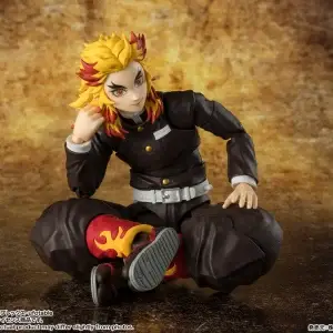 –     DEMON SLAYER KIMETSU NO YAIBA S.H.FIGUARTS KYOJURO RENGOKU