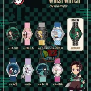 –      RELOJ KIMETSU NO YAIBA BLIND BOX METALICO AJUSTABLE