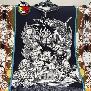 PONCHOS DRAGON BALL MODELO 7