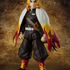 –     DEMON SLAYER KIMETSU NO YAIBA S.H.FIGUARTS KYOJURO RENGOKU
